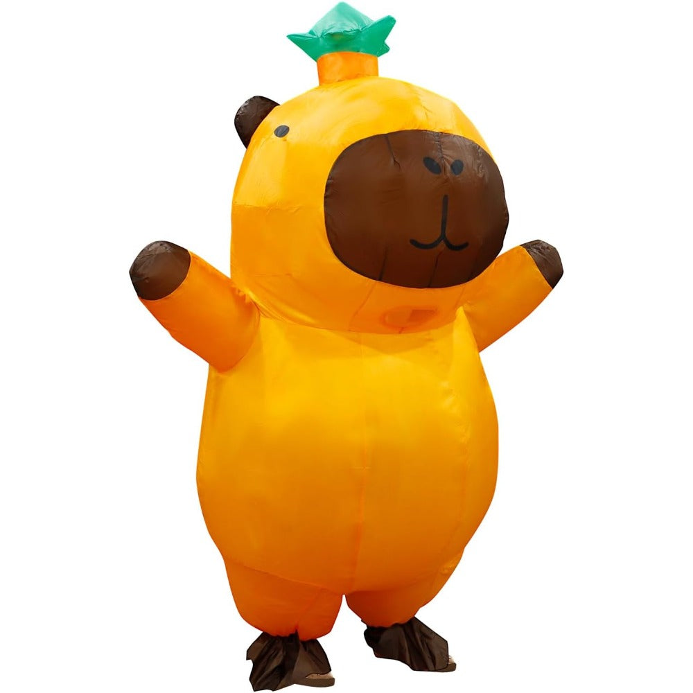 Capybara Inflatable Costume Adult, Funny Inflatable Costumes Blow up Suit Costumes for Adult,Party Cosplay Halloween Costumes