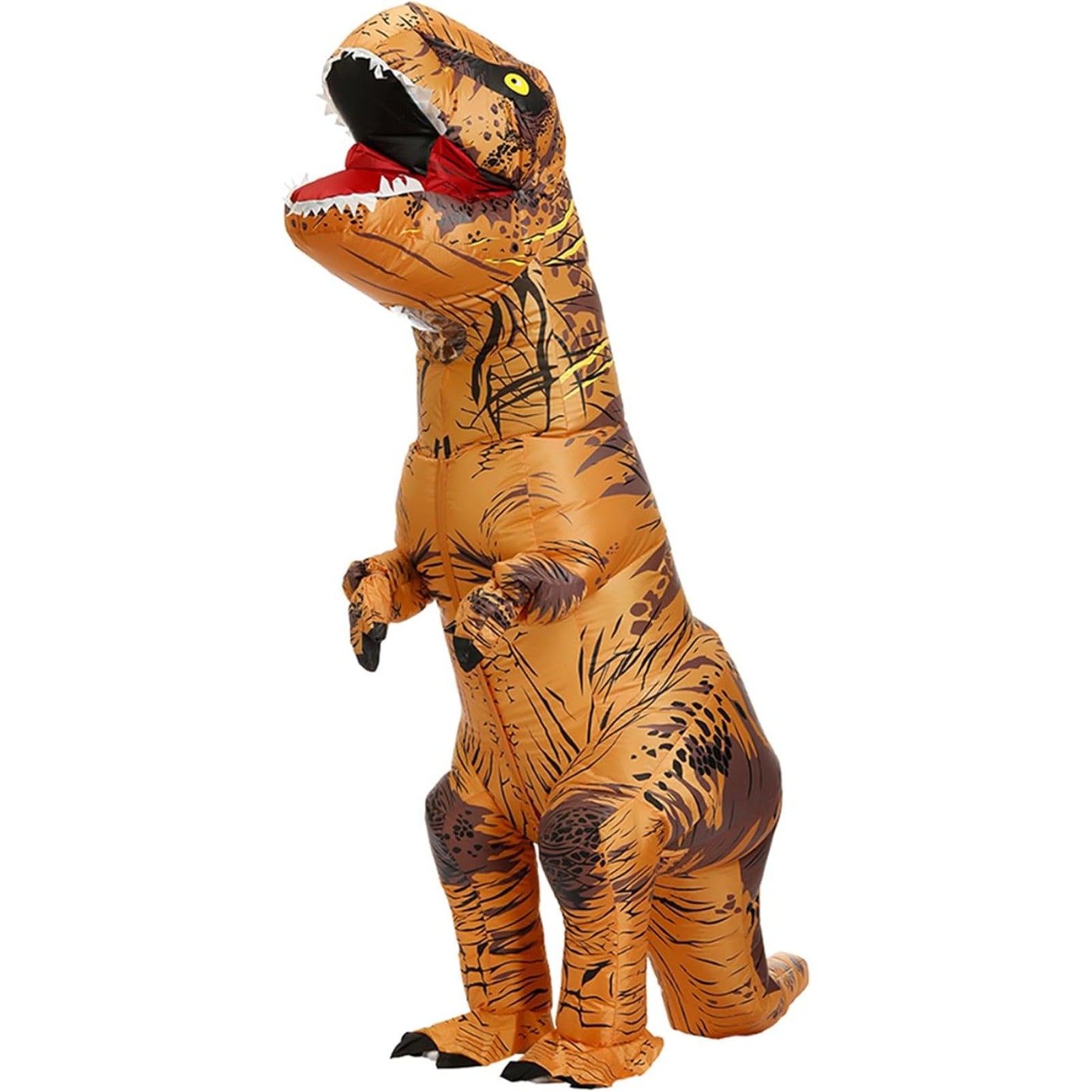 Inflatable Dinosaur Costume for Adults, Funny T-Rex Blow Up Costume for Halloween, Cosplay, Party, Parade, Carnival Dress Up Outfit
