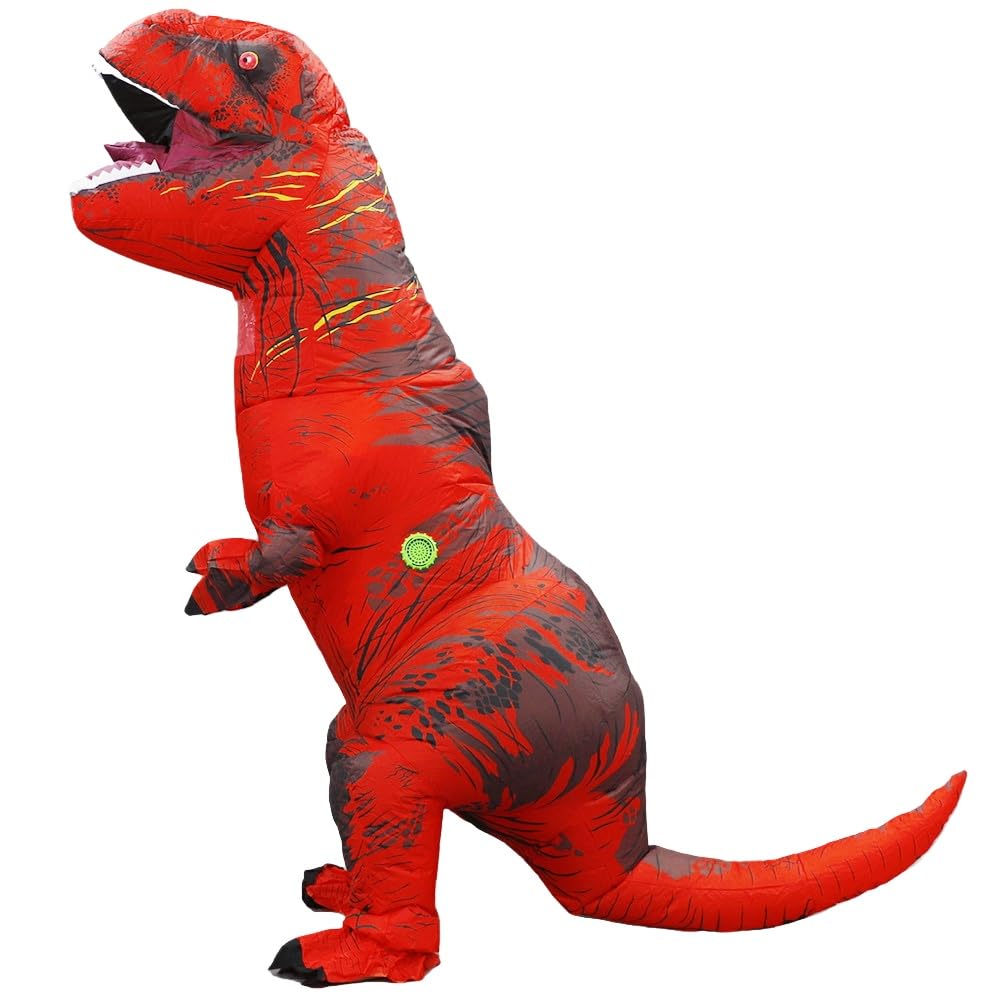 Inflatable Dinosaur Costume Adult Trex Costume Adult Blow up T-Rex Costume Halloween Costumes for Women