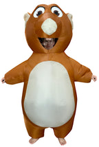 Aufblasbares Maus-Kostüm für Erwachsene, witziges Maus-Kostüm zum Aufpumpen, lustiges Halloween-Party-Cosplay-Kostüm