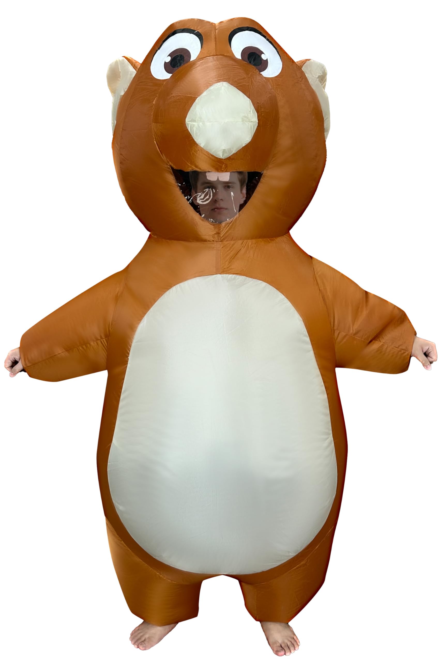Inflatable Mouse Costume for Adult Blow up Mouse Costume Funny Halloween Party Cosplay Costume Suit