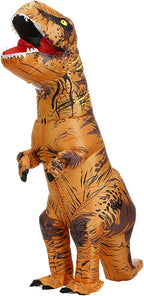 Aufblasbares T-Rex-Dinosaurier-Kostüm für Erwachsene