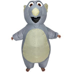 Aufblasbares Maus-Kostüm für Erwachsene, witziges Maus-Kostüm zum Aufpumpen, lustiges Halloween-Party-Cosplay-Kostüm