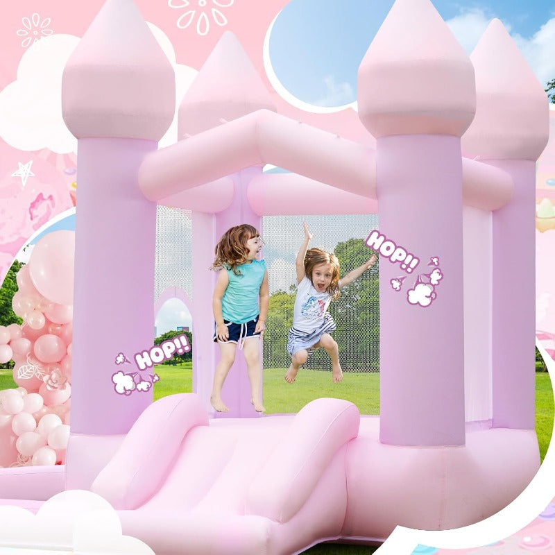 Indoor- & Outdoor-Hüpfburg mit großem Bällebad für Hochzeiten und Kindergeburtstage