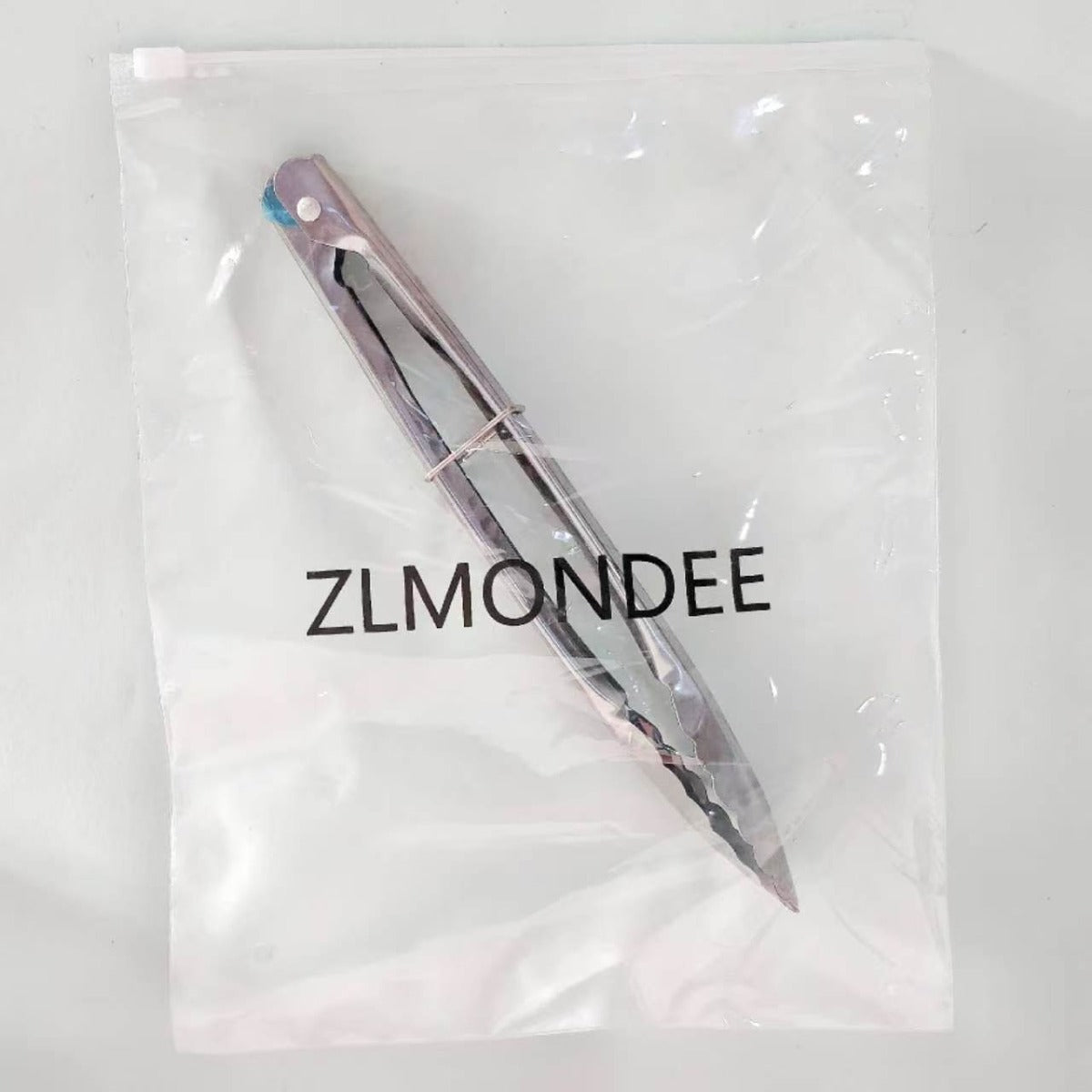 ZLMONDEE 9-Zoll Edelstahl-Küchenzange – Langlebiges und hitzebeständiges Koch- und Servierwerkzeug