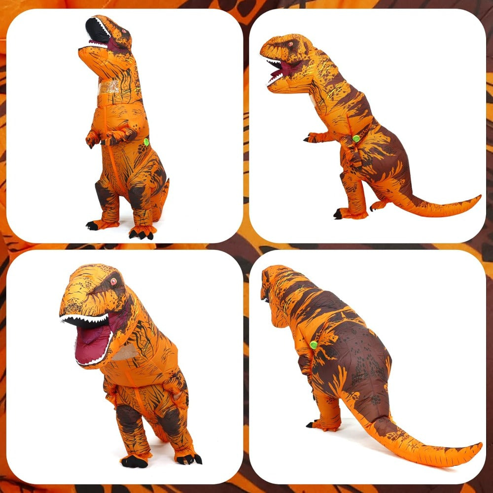 Inflatable Dinosaur Costume Adult Trex Costume Adult Blow up T-Rex Costume Halloween Costumes for Women