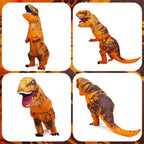 Aufblasbares Dinosaurier-Kostüm für Erwachsene, T-Rex-Kostüm für Erwachsene, aufblasbares T-Rex-Kostüm, Halloween-Kostüme für Damen