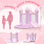 Indoor- & Outdoor-Hüpfburg mit großem Bällebad für Hochzeiten und Kindergeburtstage