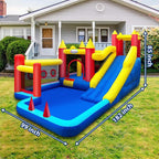 Bounce House, Inflatable Bouncer with Air Blower for Kids 3-10