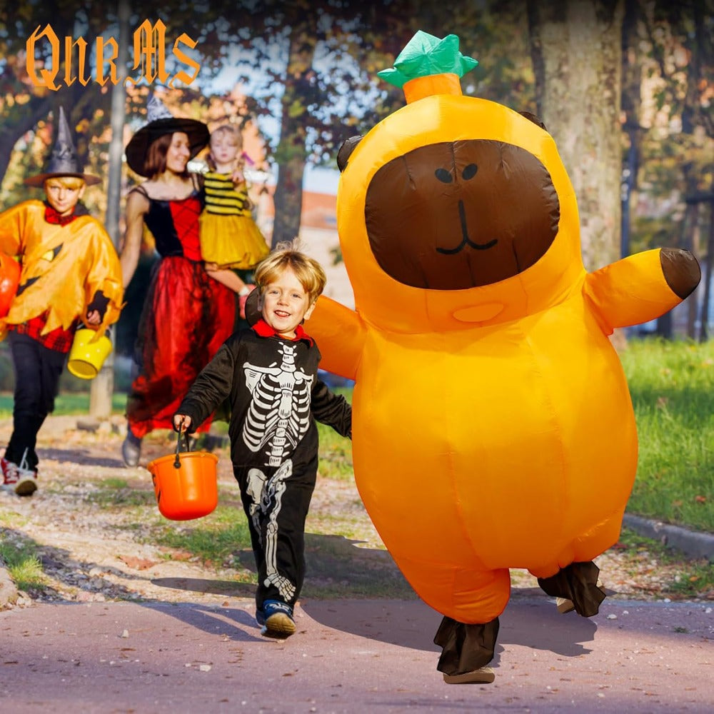 Capybara Inflatable Costume Adult, Funny Inflatable Costumes Blow up Suit Costumes for Adult,Party Cosplay Halloween Costumes